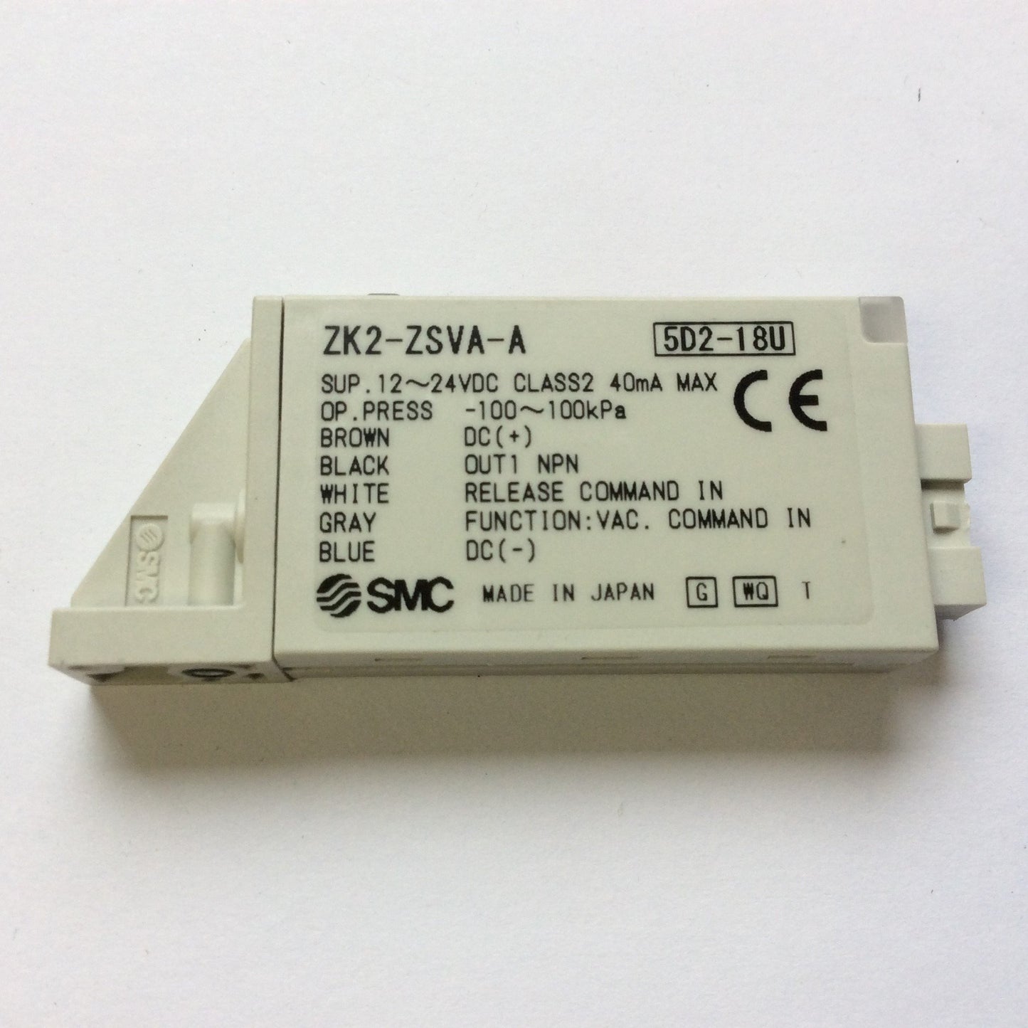 New – Open box SMC ZK2-ZSVA-A Digital Pressure Switch for Vacuum Assembly Energy Saver 12-24VDC
