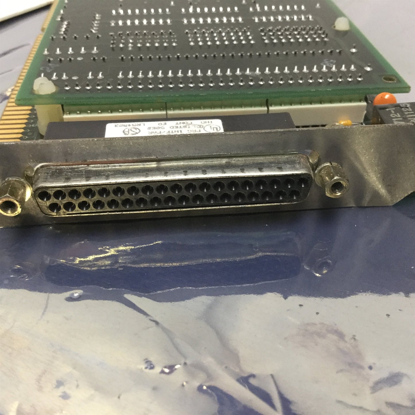 Used GE Fanuc IC640WMI910B Series 90-70 Work Station Interface Serial/Parallel, XT/AT