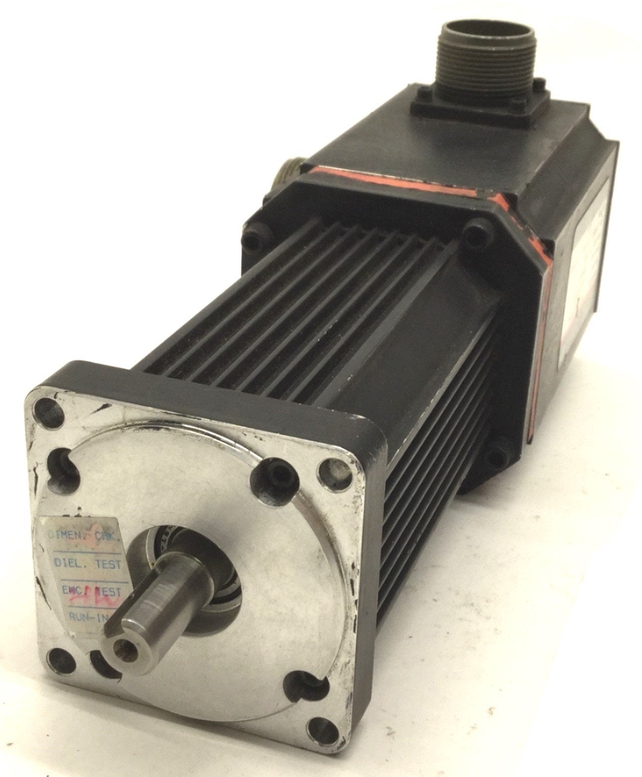 For Parts Reliance Electric S-2005-K-H00AA Servo Motor, 6000 Max RPM, *For Parts*