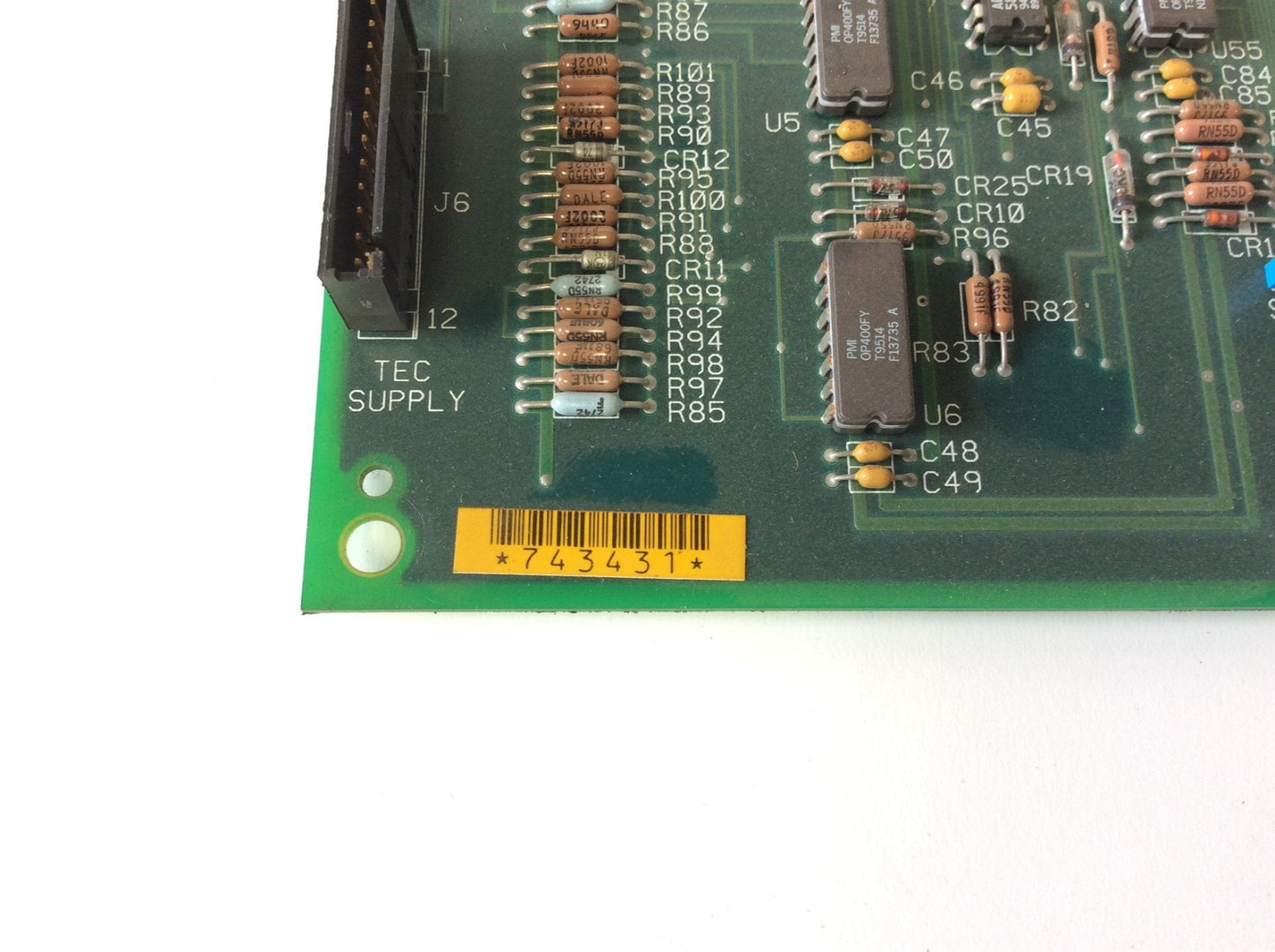 Used Perkin-Elmer N069-9024 Issue M ZOD CPU 743431 Optima 3000