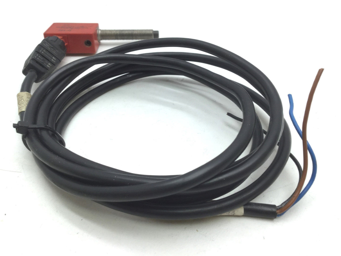 Used Barrington PRS-Q Sensing Switch NPN, Cable: 5', Stop Screw: 5/16-24 L:1.5"