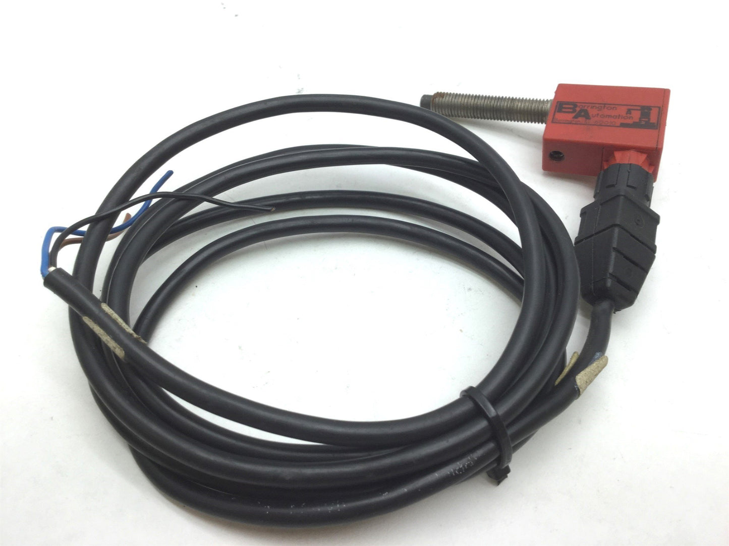 Used Barrington PRS-Q Sensing Switch NPN, Cable: 5', Stop Screw: 5/16-24 L:1.5"