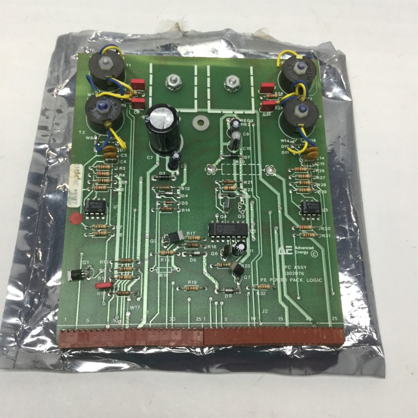 Used Advanced Energy 1302076 PE Series Power Pack Logic PCB Board RF Generator Supply