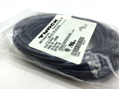 New Turck PKG 3Z-8/S90 Cordsets Picofast M8 3-Pin, Length: 8 Meters