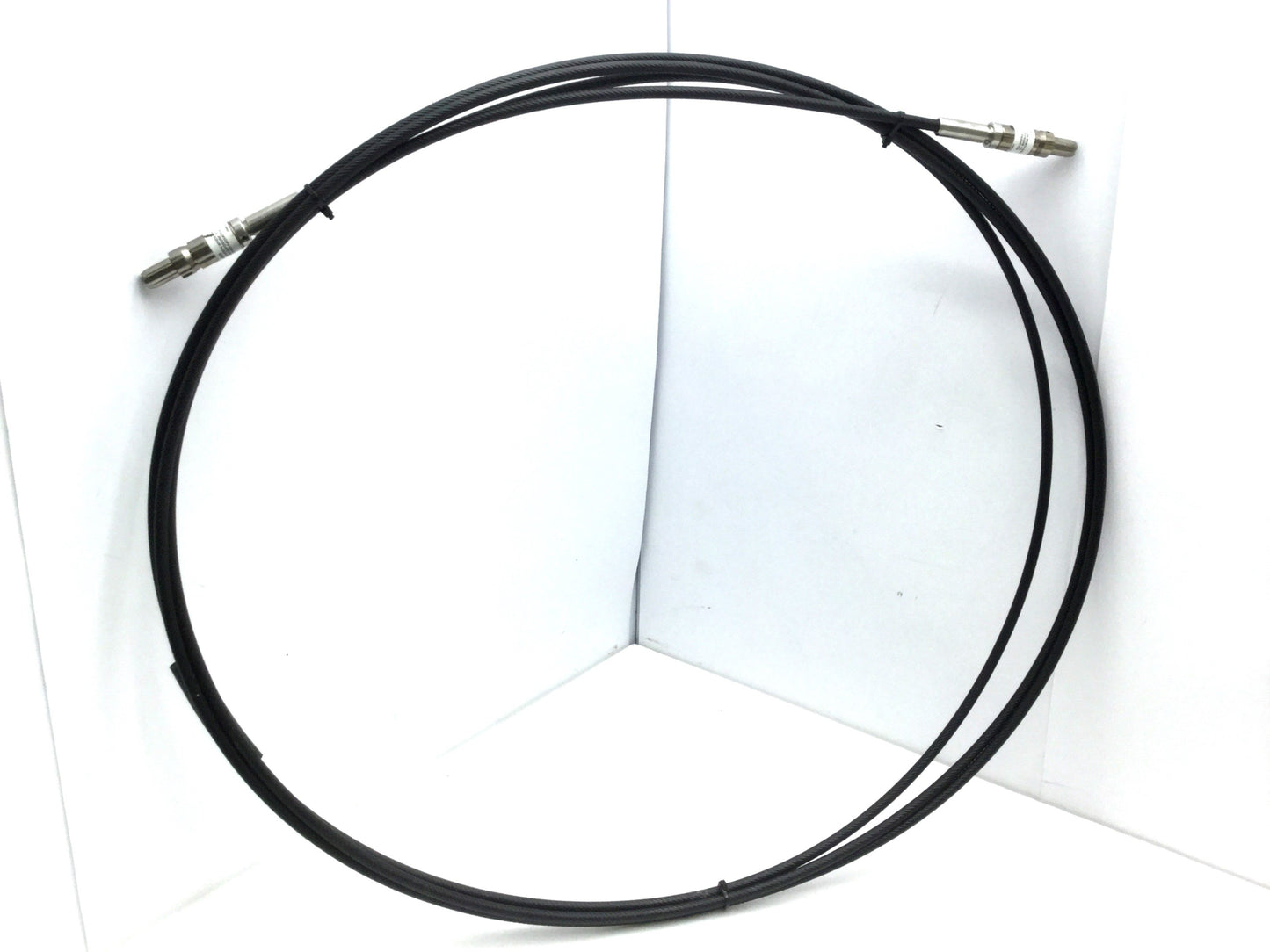 Used Lumonics JK 700 Series Laser Fiber Optic Cable 15' Length, Fitting: 0.3805"