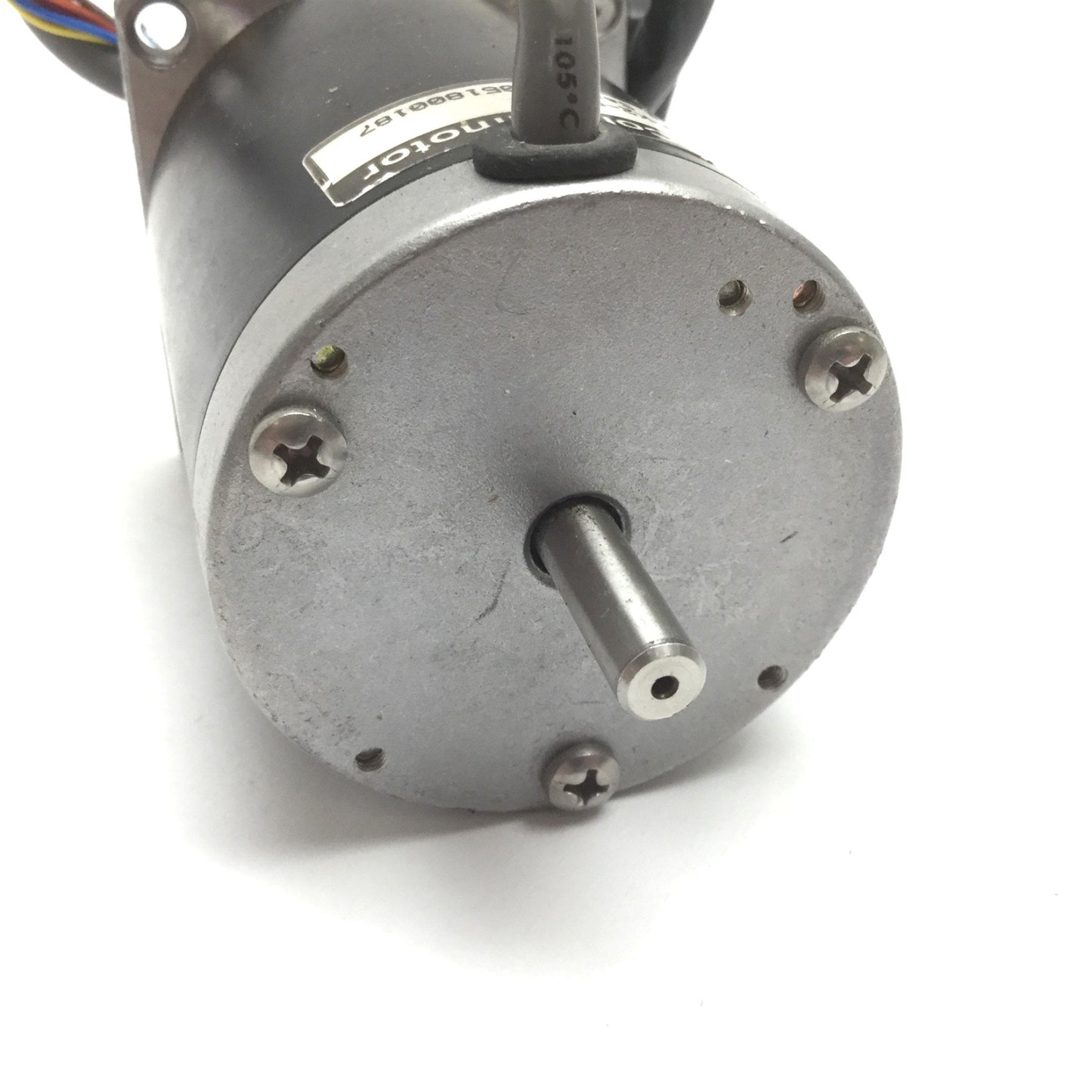 Used Parker PK2-57-83 Compumotor Stepper Motor, 1/4" Dual Shaft, NEMA 23 Mounting