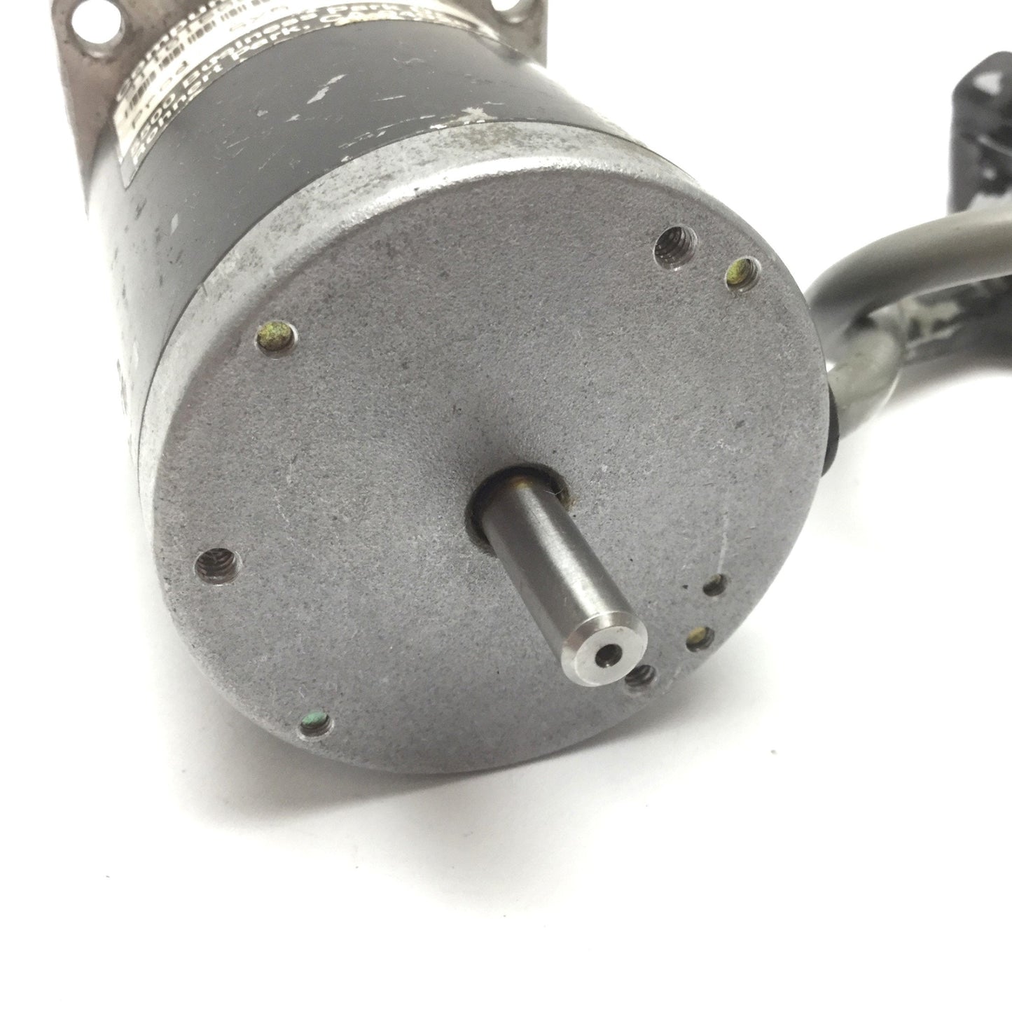 Used Parker SX57-83-E Compumotor Stepper Motor, 1/4" Dual Shaft, NEMA 23 Mounting