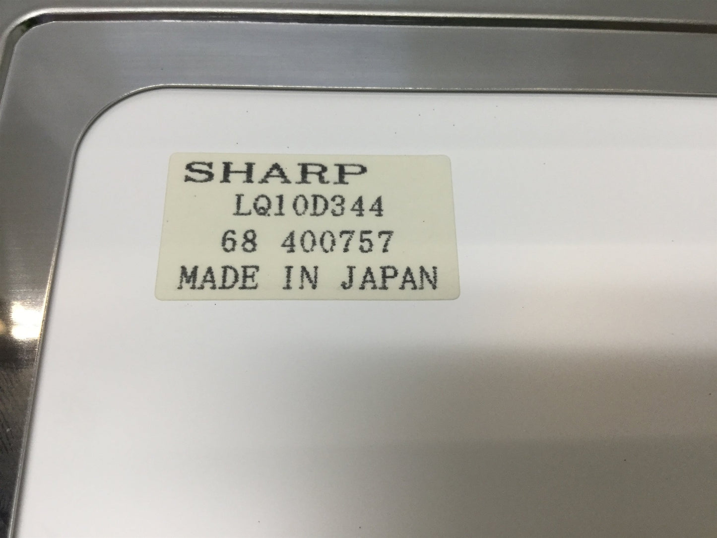 Used Sharp LQ10D344 Industrial TFT-LCD Flat Panel Display Monitor Screen VGA 10.4"