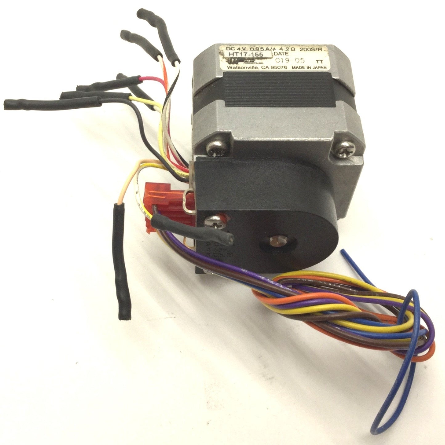 Used Applied Motion Products HT17-155 Step Motor, w/Optical Encoder E2-500-197-IH