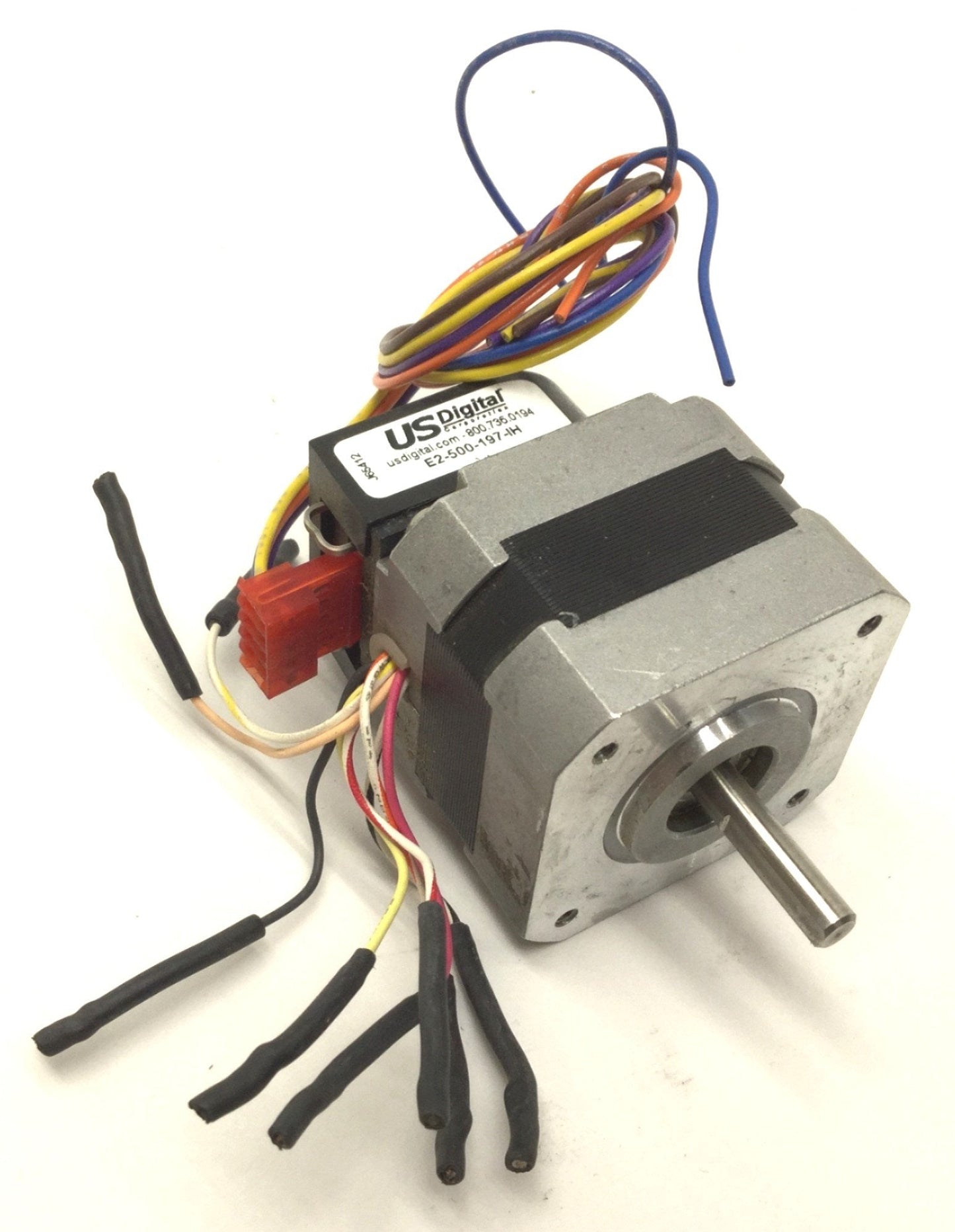 Used Applied Motion Products HT17-155 Step Motor, w/Optical Encoder E2-500-197-IH