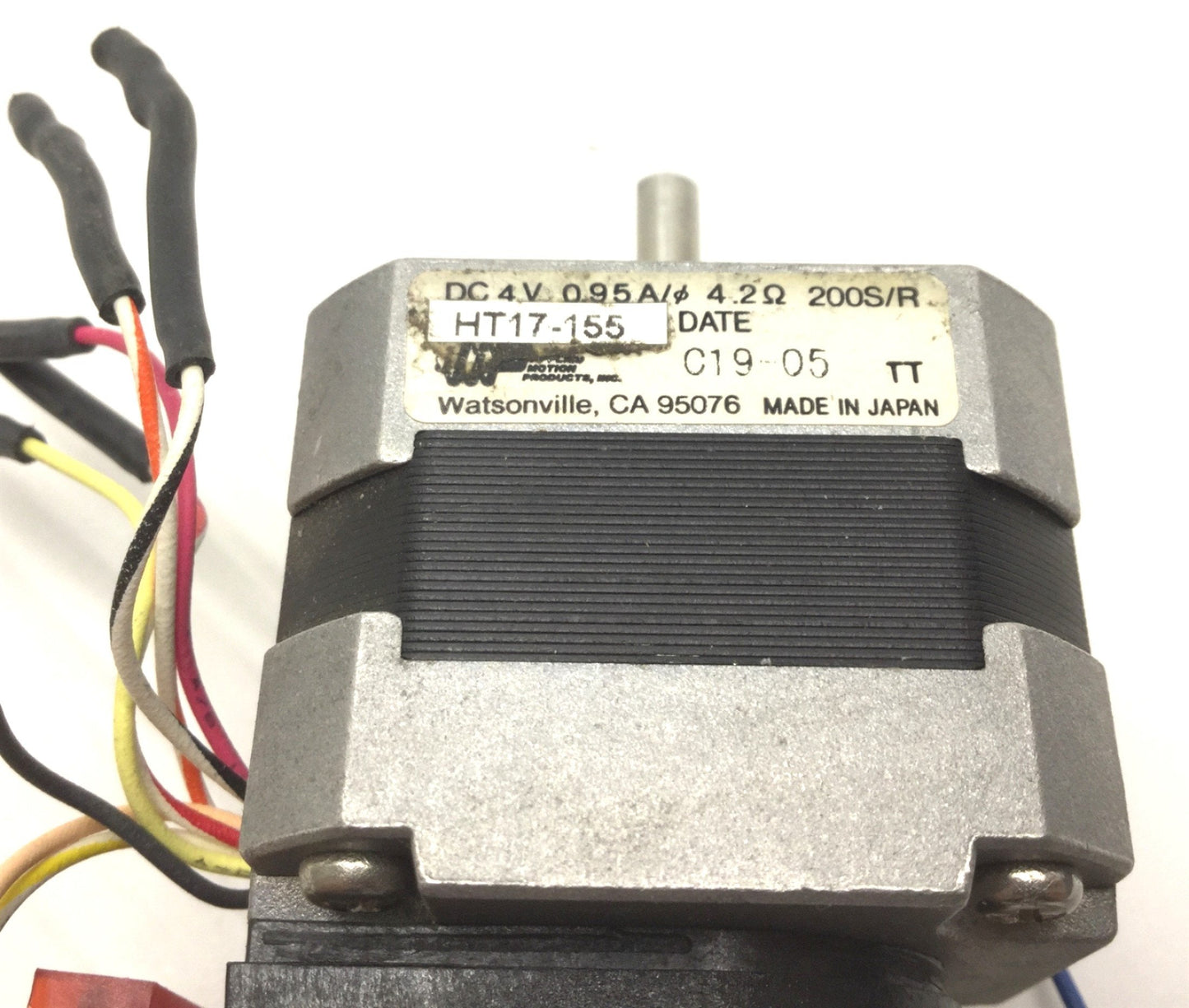 Used Applied Motion Products HT17-155 Step Motor, w/Optical Encoder E2-500-197-IH