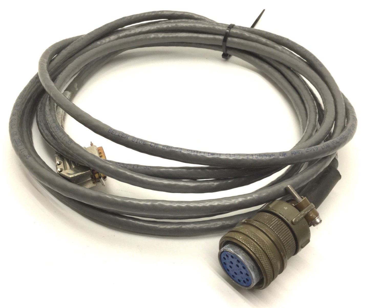 Used Ge Fanuc IC800SKCEV050B Encoder Cable, Length: 15ft