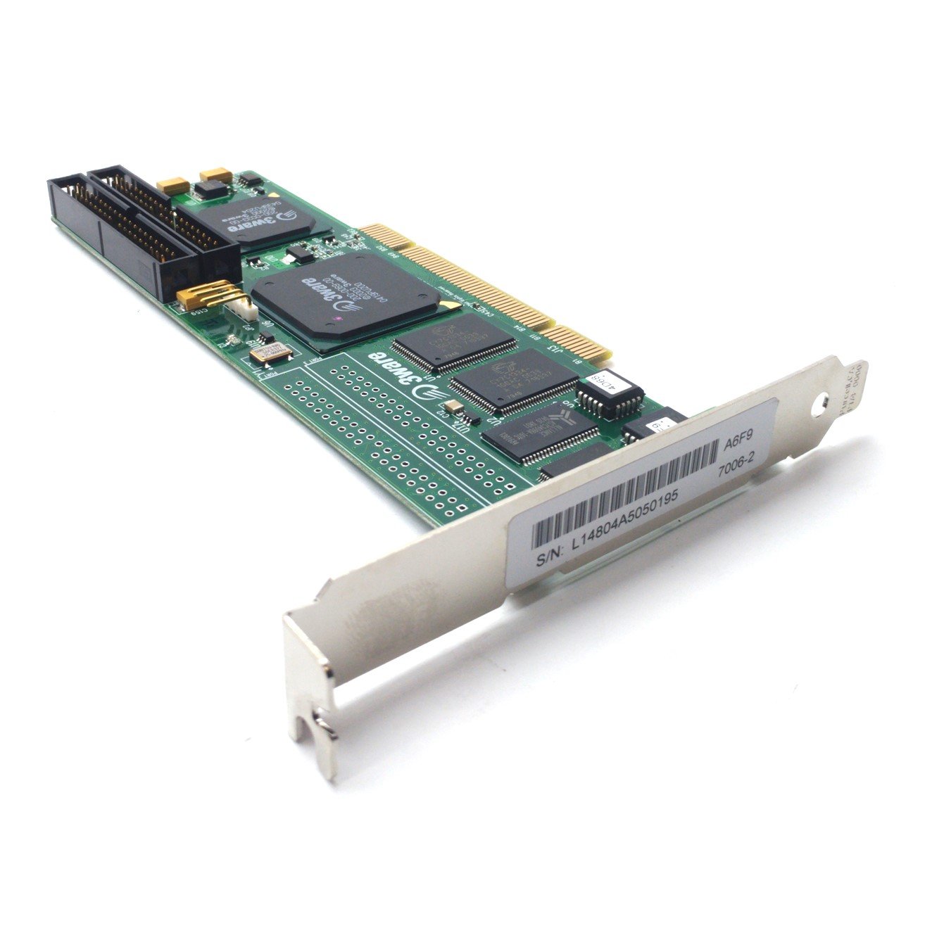 Used 3ware Escalade 7006-2 IDE Raid Controller PCI PATA ATA/133 2x IDE JBOD RAID 0/1