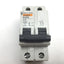 Used Lot of 2 Merlin Gerin K60N C10 Circuit Breaker, 2-Pole, Rating: 400VAC 10A