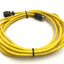Used Parker 71-015886 Motor Feedback Cable, MS Round 18-Pin to DB9, 19' Long