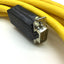 Used Parker 71-015886 Motor Feedback Cable, MS Round 18-Pin to DB9, 19' Long