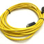 Used Parker 71-015886 Motor Feedback Cable, MS Round 18-Pin to DB9, 19' Long
