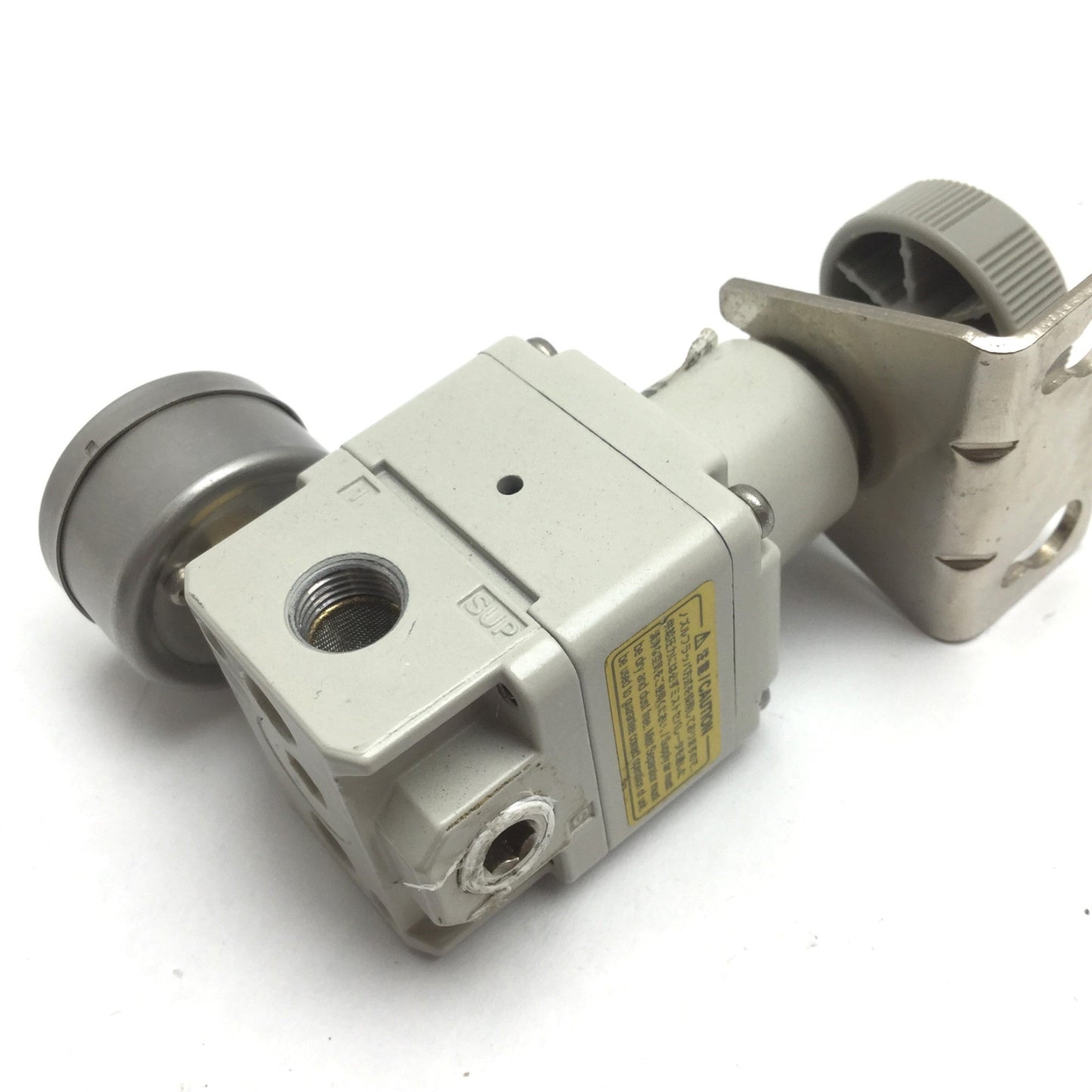Used SMC IR1020-F01BG Precision Pneumatic Regulator, Supply: 1.0MPa, Set: 0.01-0.8MPa