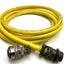 Used Parker 71-017677 Rev-C Cable, 12-Pin Connection to Flying Leads, 8' Long