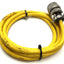 Used Parker 71-015886 Motor Feedback Cable, MS Round 18-Pin, 5' Long