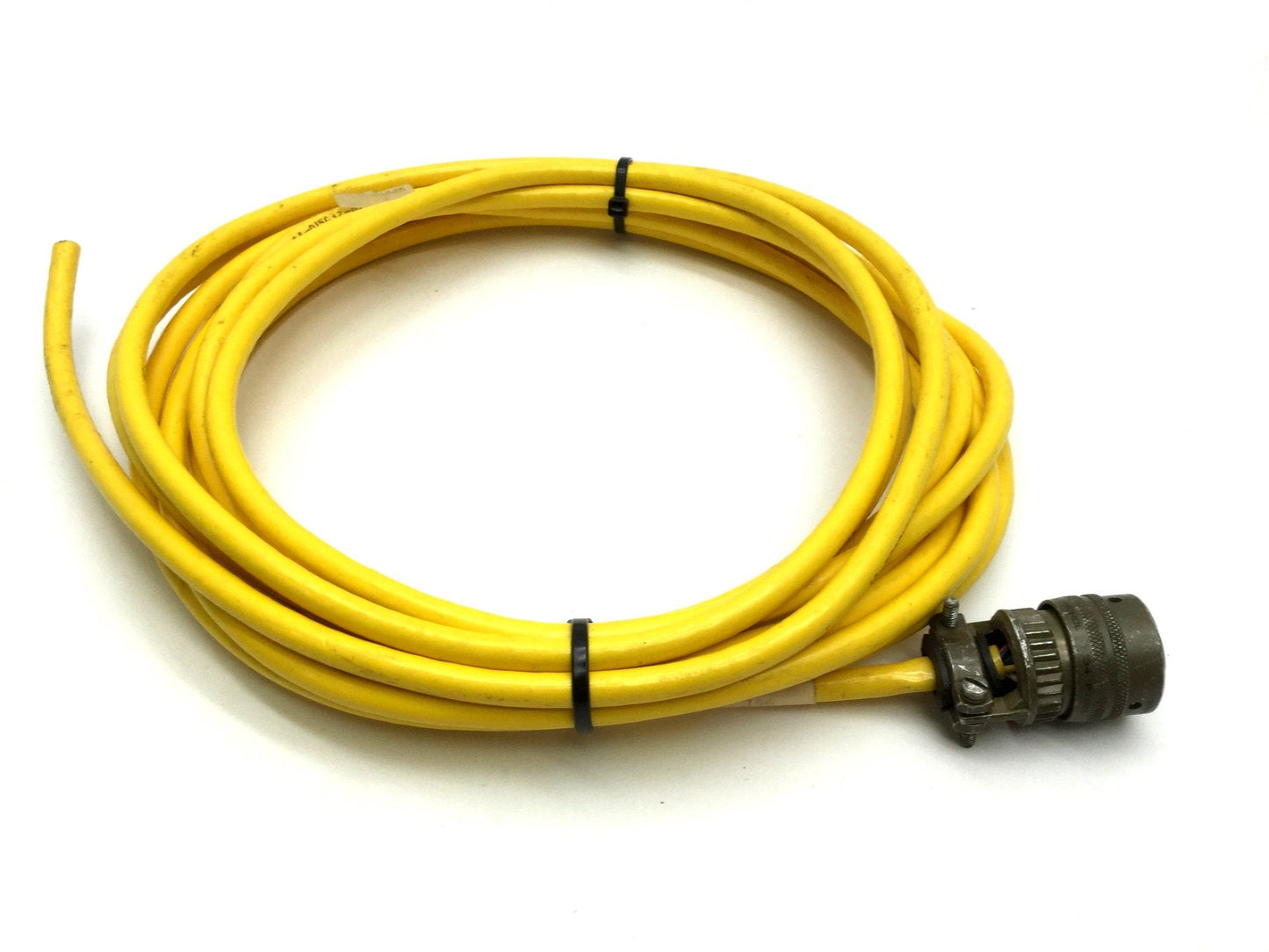 Used Parker 71-015018 Motor Feedback Cable, MS Round 18-Pin, 20' Long
