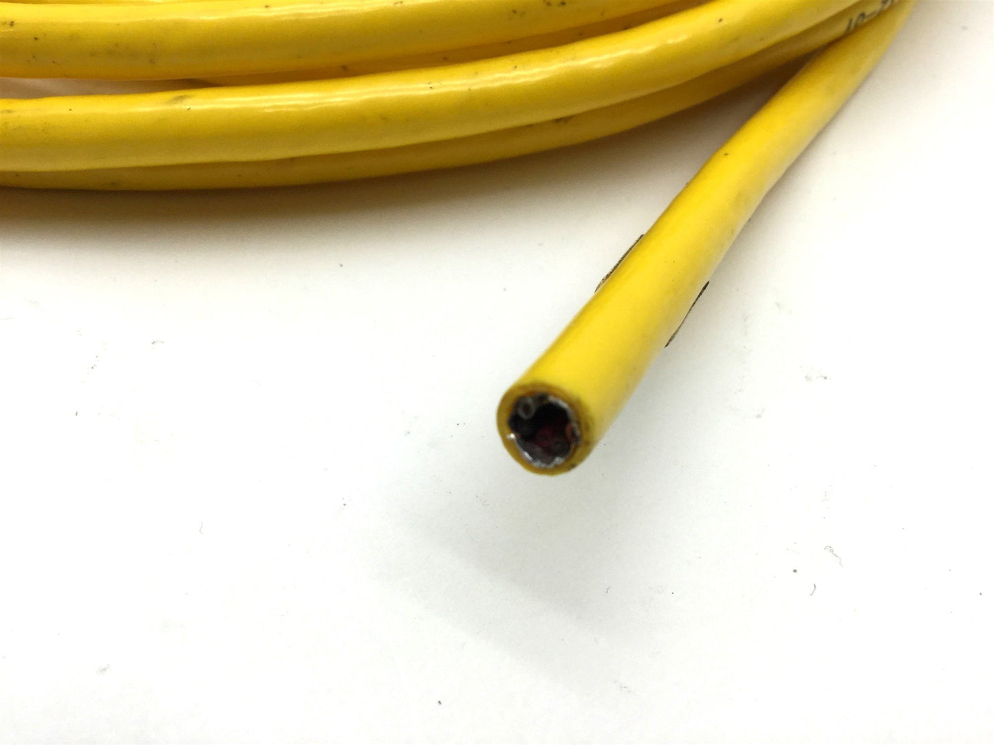 Used Parker 71-015018 Motor Feedback Cable, MS Round 18-Pin, 17' Long