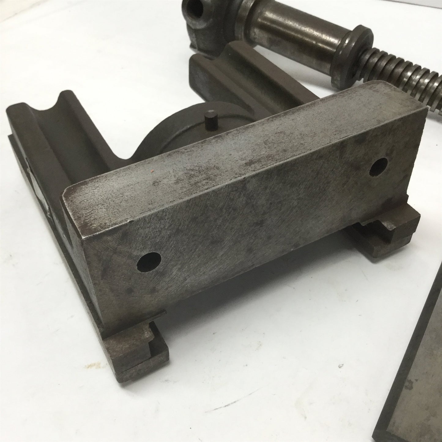 Used J.E. Martin Machine No. 4 GEM Vise Milling Drilling Machining Jaw Screw Rebuild