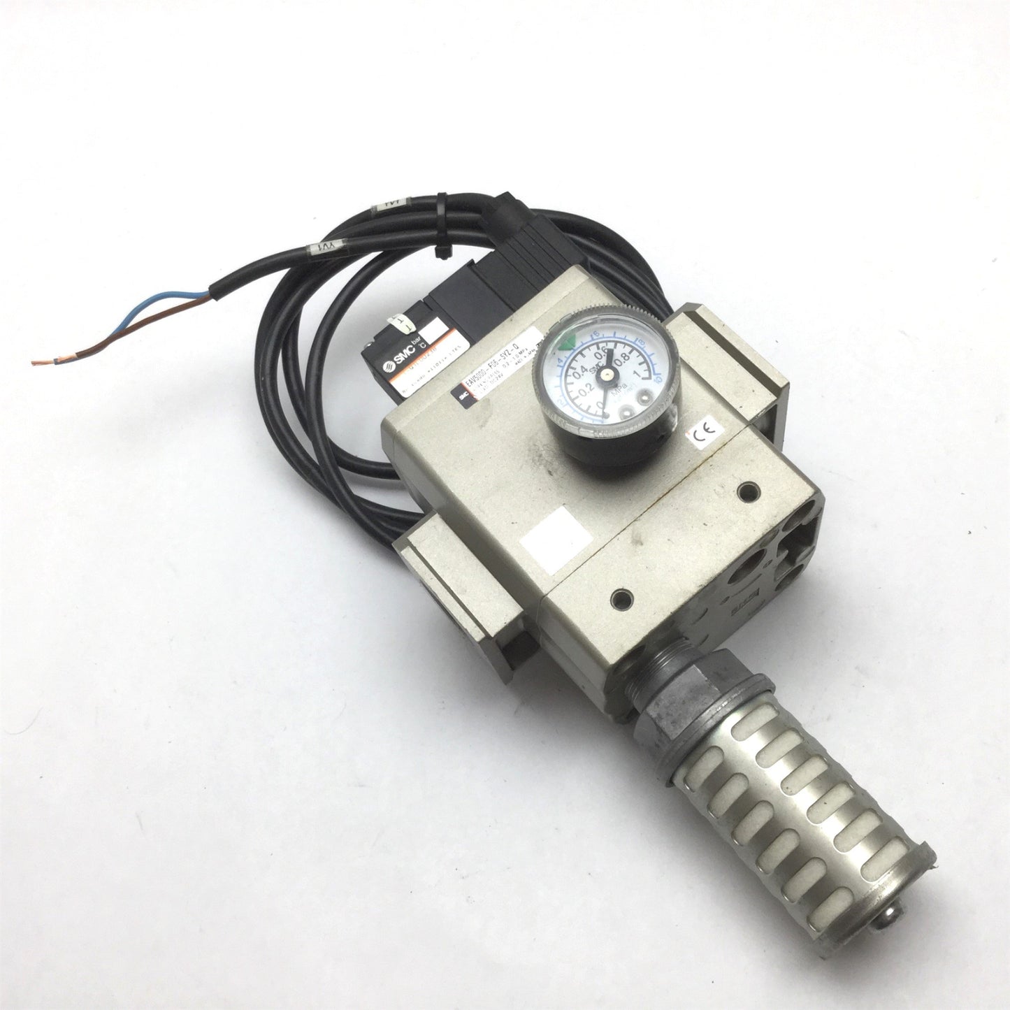 Used SMC EAV5000-F06-5YZ-Q Soft Start Valve, Voltage: 24VDC, Pressure: 0.2-1.0MPa