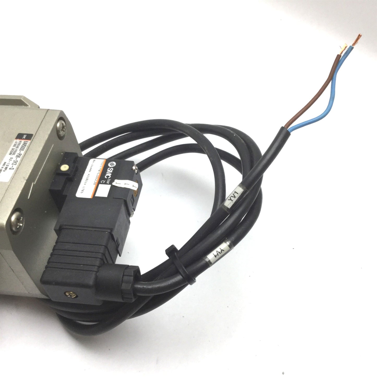 Used SMC EAV5000-F06-5YZ-Q Soft Start Valve, Voltage: 24VDC, Pressure: 0.2-1.0MPa