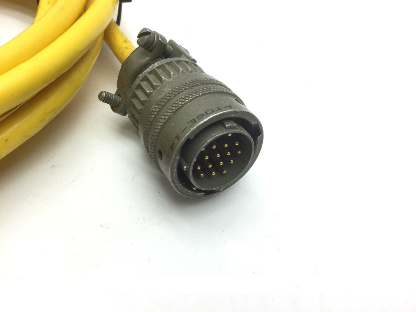 Used Parker 71-015018-10 Motor Encoder Feedback Cable, MS Round 18-Pin, 10' Long