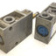 Used Lot of 2 Festo MFH-3-1/8 Solenoid Valve 2-Position 3-Way, 1/8 Ports, 1.5-8 Bar