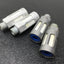 Used Lot of 4 Festo U-1/8-B Silencers, Connection: G1/8 ISO, Pressure Range: 0-150psi