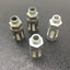 Used Lot of 4 Festo U-1/8-B Silencers, Connection: G1/8 ISO, Pressure Range: 0-150psi
