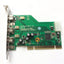 Used Unibrain FireBoard-800 V.2 1394b PCI Adapter Card 3-Port Version 1.1, 09909001-1