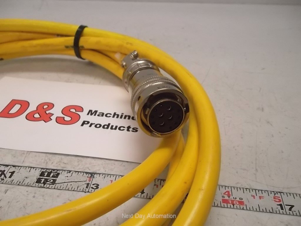 Used Parker 71-018303-10 Gemini Compumotor SM Servo Motor Power Cable, 12-Pin GS