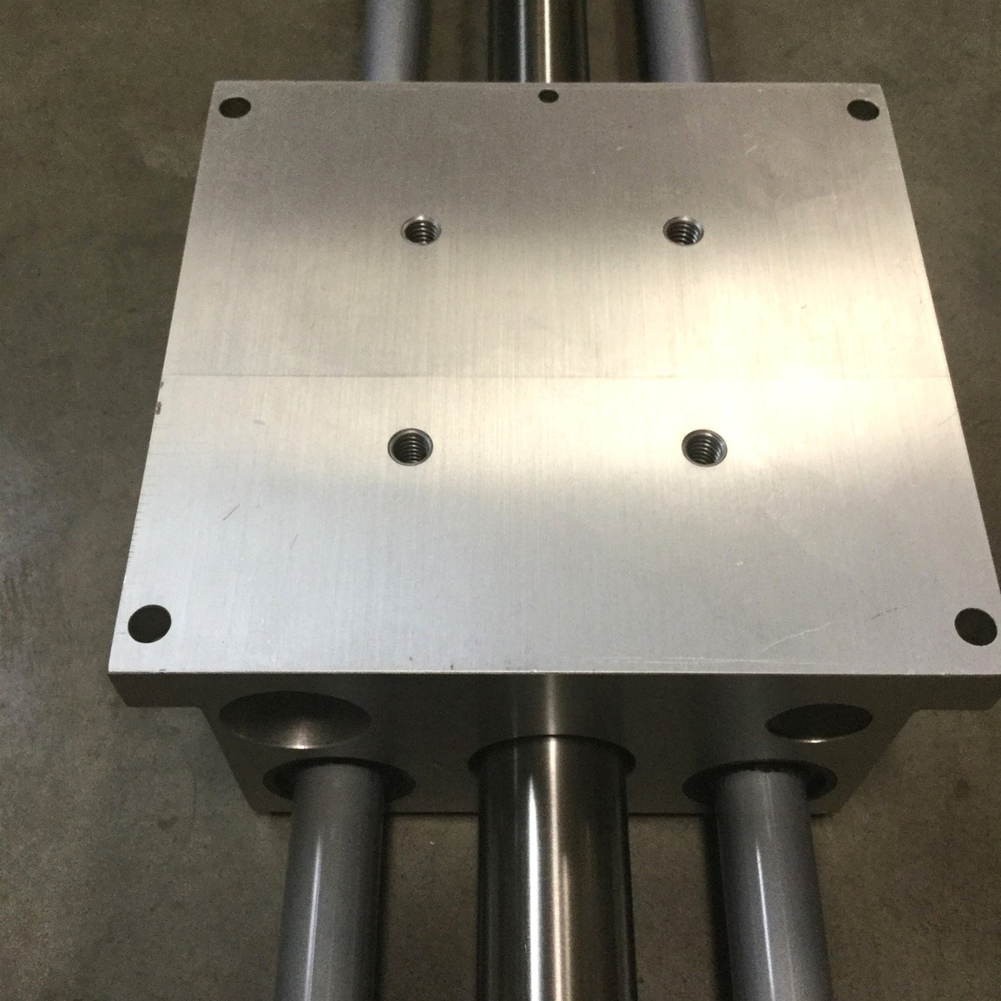 Used Phd CBU061x36-Q Rodless Cylinder Linear Slide Table, 3/4" Shaft, 10" Stroke