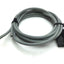 Used Lot of 2 Festo SIM-M8-3W 159423 Connecting Right 90 Cables 3-Pin M8 Length: 3'