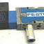 Used Festo MVH-5-1/8-S-B Solenoid Valve, 2-Position 5-Port, Voltage: 24VDC, 2.5W