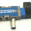 Used Festo MVH-5-1/8-S-B Solenoid Valve, 2-Position 5-Port, Voltage: 24VDC, 2.5W