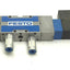 Used Festo MVH-5/3G-1/8-B Solenoid Valve, Voltage: 20.4-26.4VDC, 3-Position 5-Port