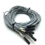 Used Lot of 8 Festo SIM-K-GD 15240 Cord Cable Connector Plug 3-Pin Length: 6'