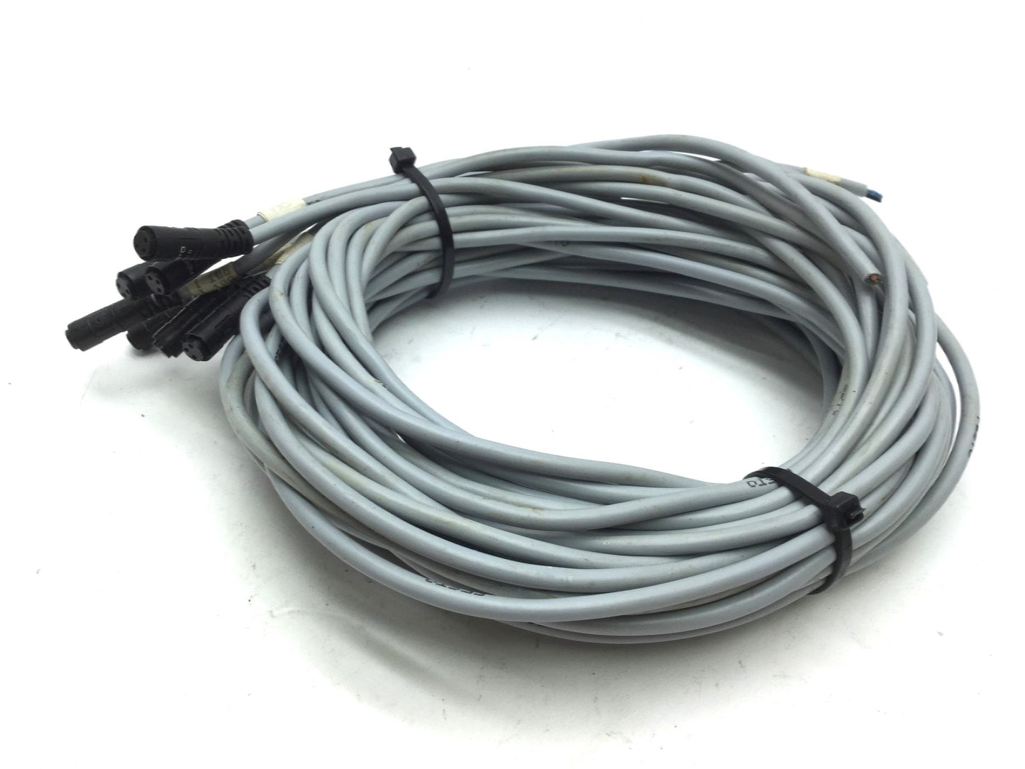 Used Lot of 8 Festo SIM-K-GD 15240 Cord Cable Connector Plug 3-Pin Length: 6'