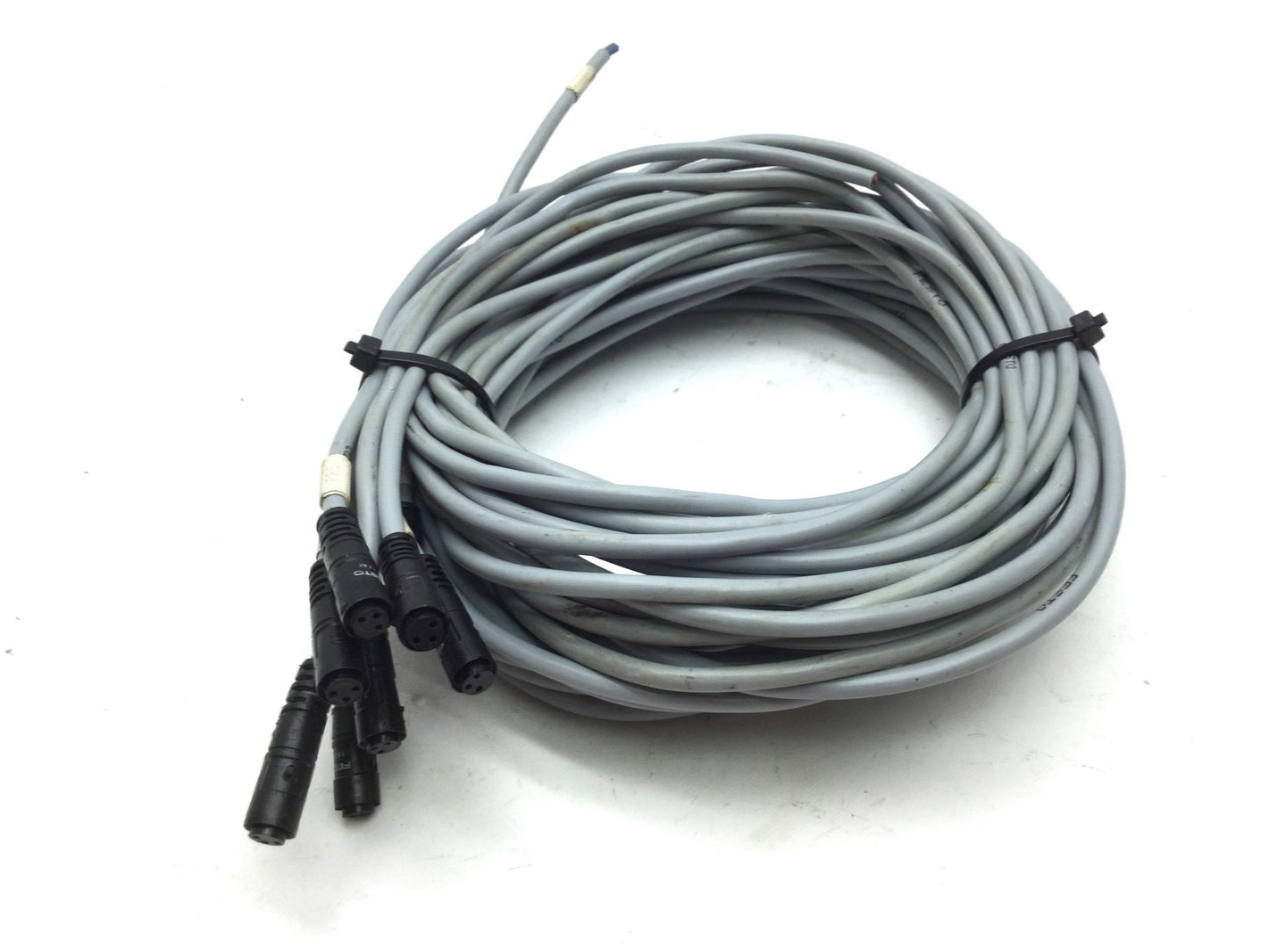 Used Lot of 8 Festo SIM-K-GD 15240 Cord Cable Connector Plug 3-Pin Length: 6'