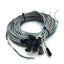 Used Lot of 12 Festo SIM-K-WD 15239 Cord Cable Connecting Right Cable 3-Pin Length 3'