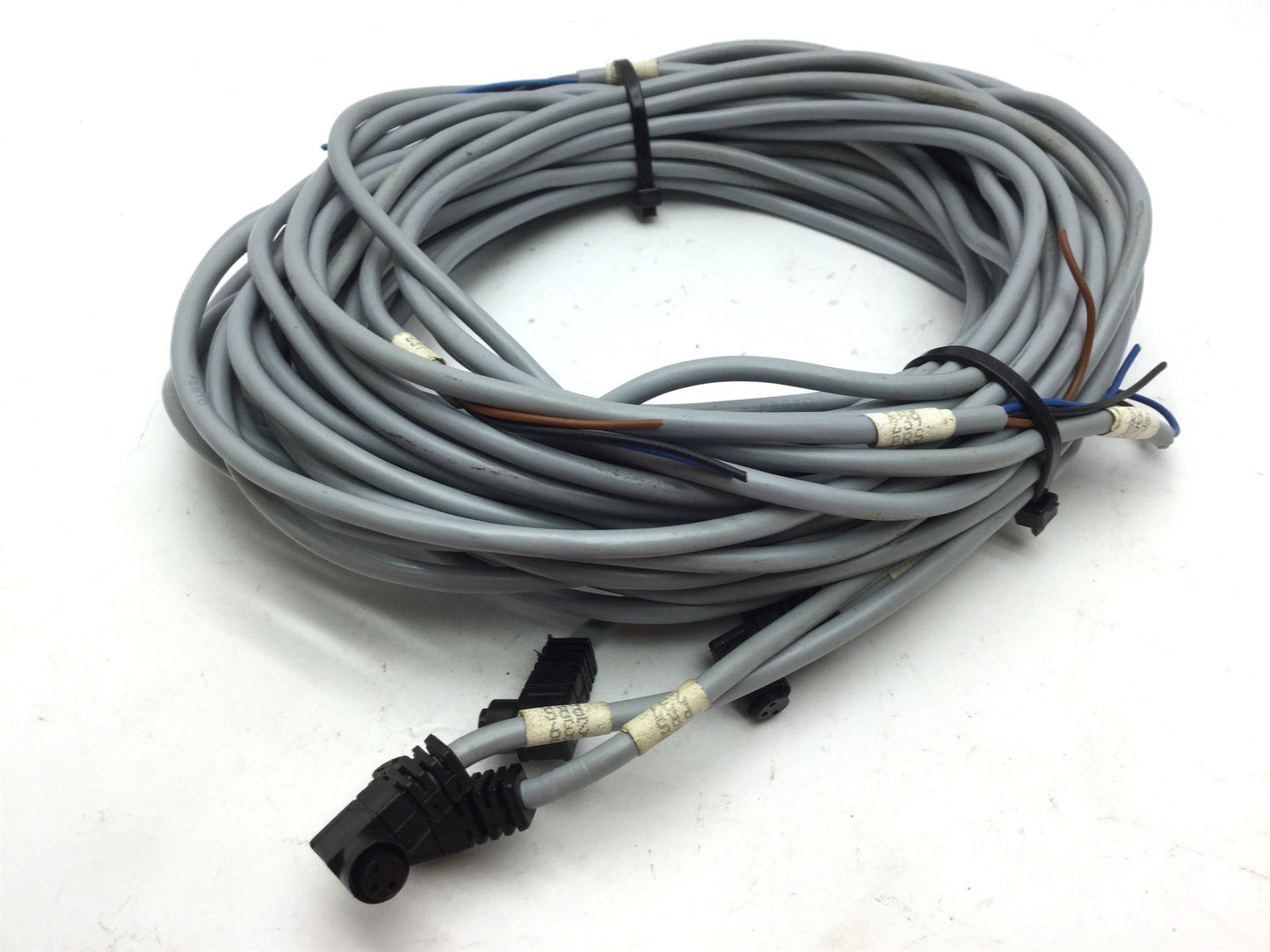 Used Lot of 5 Festo SIM-K-WD 15239 Cord Cable Connecting Right Cable 3-Pin Length 6'