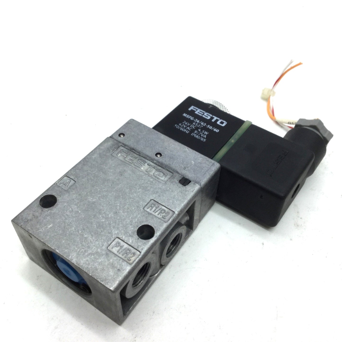 Used Festo MFH-3-1/8 Solenoid Valve, 2-Pos 3-Way Ports: G1/8 MSFG-24/42-50/60