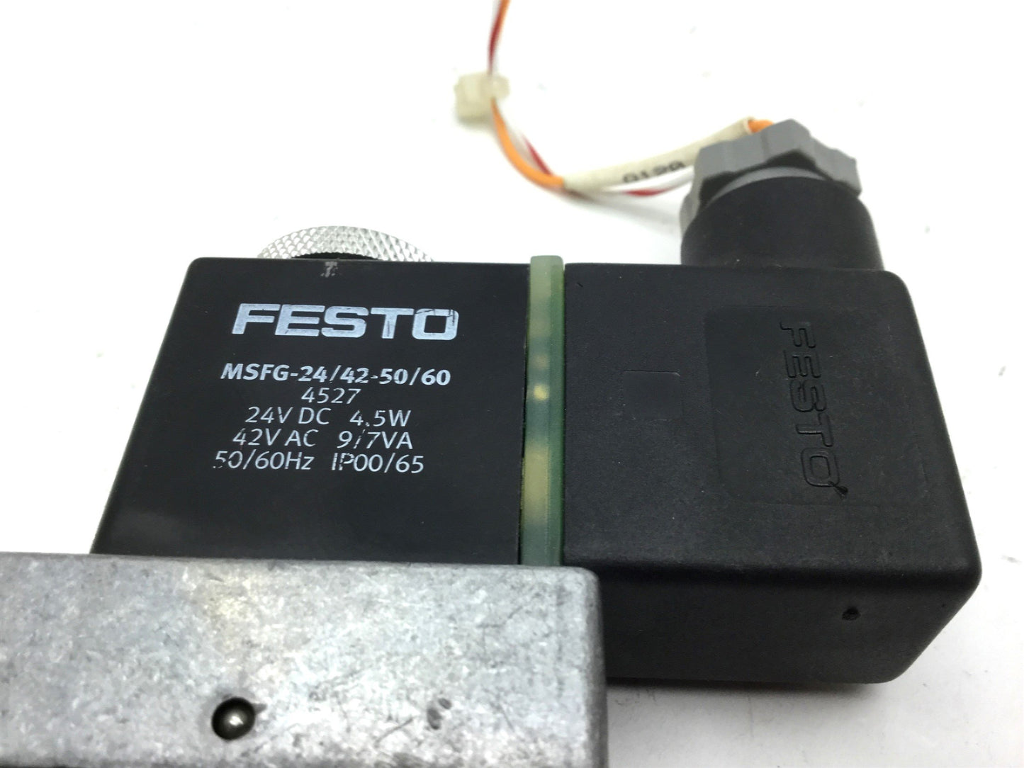 Used Festo MFH-3-1/8 Solenoid Valve, 2-Pos 3-Way Ports: G1/8 MSFG-24/42-50/60
