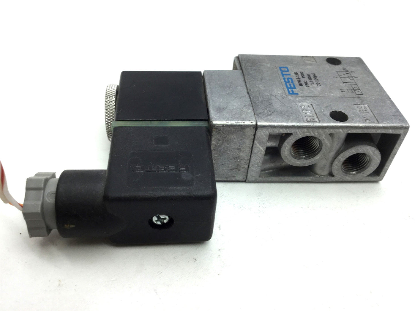 Used Festo MFH-3-1/8 Solenoid Valve, 2-Pos 3-Way Ports: G1/8 MSFG-24/42-50/60