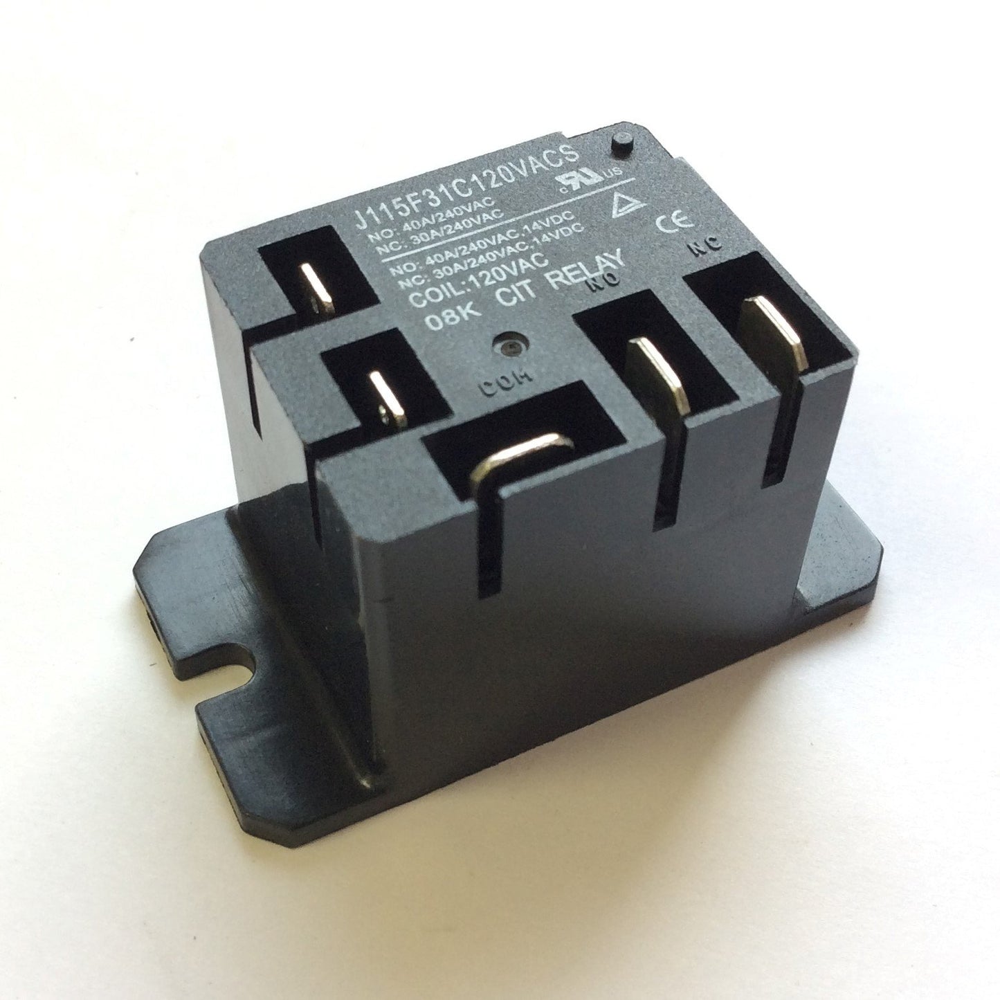 New Lot of 2 Master-Bilt J115F31C120VACS CIT Control Relay 19-14284 Voltage: 120VAC