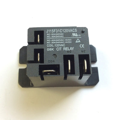 New Lot of 5 Master-Bilt J115F31C120VACS CIT Control Relay 19-14284 Voltage: 120VAC